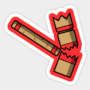 Kubb Kingslayer Sticker